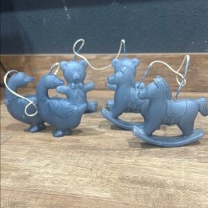 Vintage Molded Candle Sets